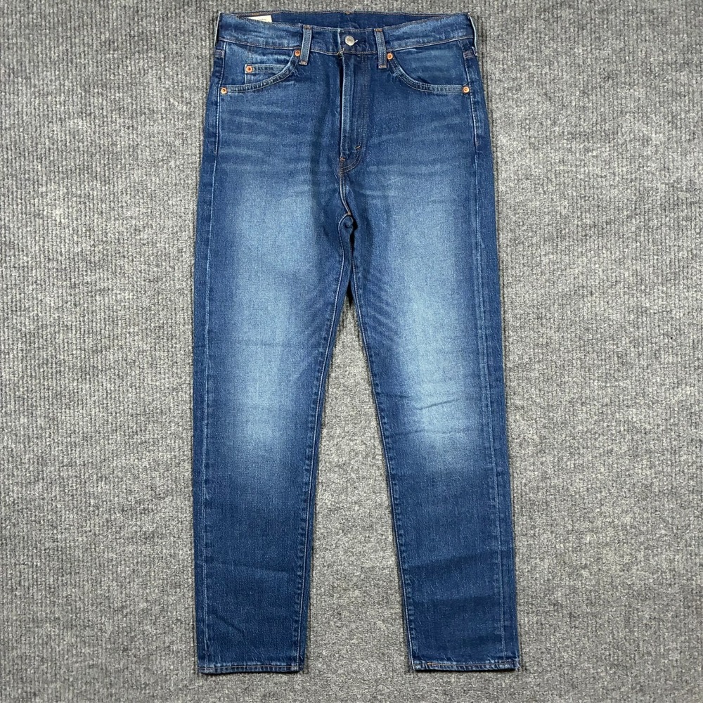 Levi's‎ Premium Mens Jeans 32x32 Blue Denim Slim Straight Faded Wash Modern
